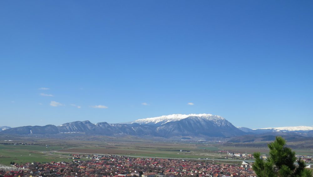 Râsnov, horizonte y fortaleza