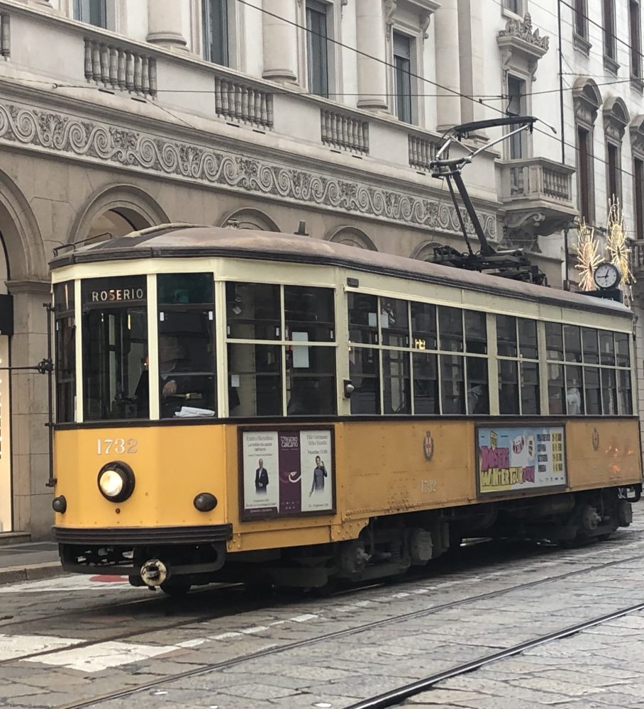 El tranvía de Milán
