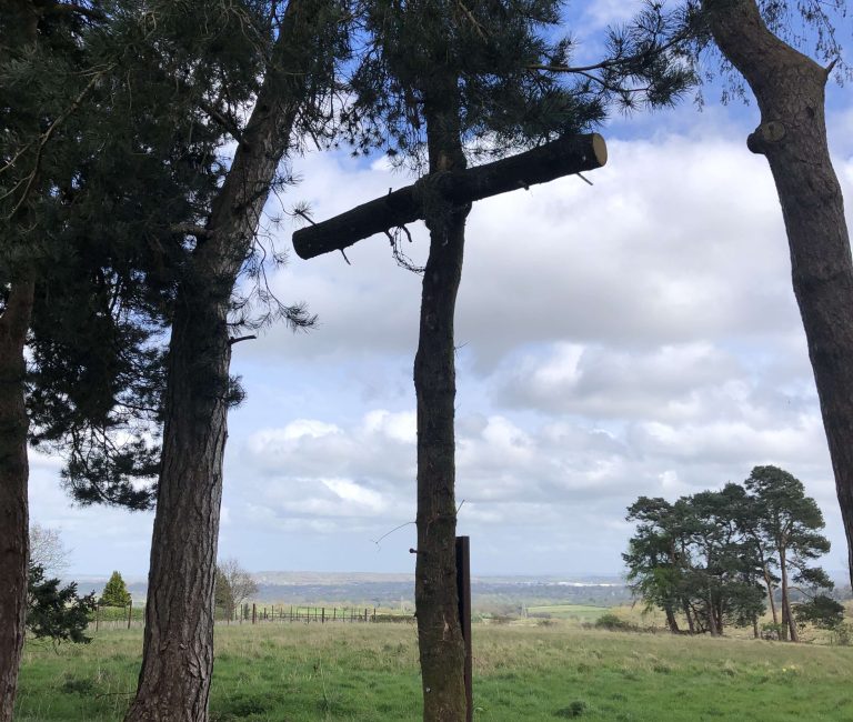 Una cruz carmelita en Boars Hill
